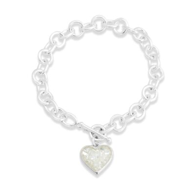 Jewelry Dune Jewelry  | Full Heart Toggle Bracelet