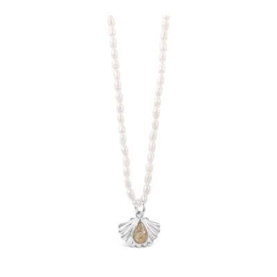 Jewelry Dune Jewelry  | Coastal Shell Pearl Necklace