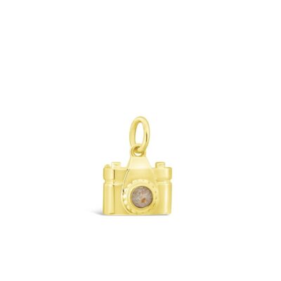 Jewelry Dune Jewelry  | Collectible Travel Treasures Customizable Camera Charm – 14K Gold Vermeil