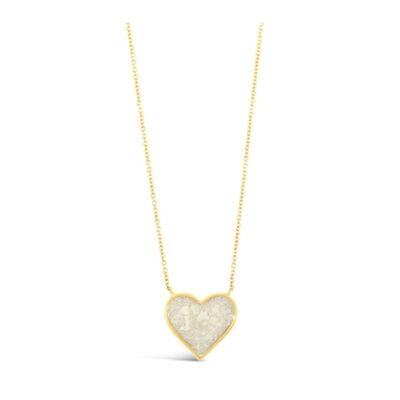 Jewelry Dune Jewelry  | Full Heart Stationary Necklace – 14K Gold