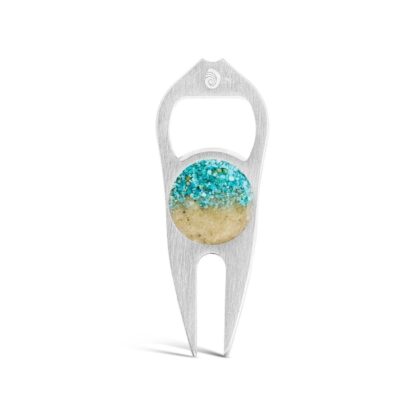 Jewelry Dune Jewelry  | Golf Divot-Repair Tool And Bottle Opener – Turquoise Gradient