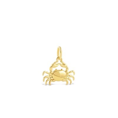 Jewelry Dune Jewelry  | Collectible Travel Treasures Crab Charm – 14K Gold Vermeil