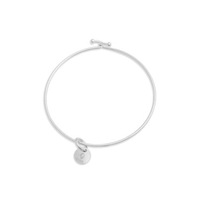 Home Accents Dune Jewelry Accessories | Beach Bangle – Silver Plated