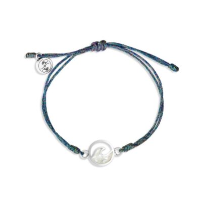 Jewelry Dune Jewelry  | Touch The World – Cresting Wave Bracelet – Ocean Blue Muse