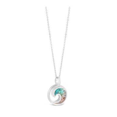 Home Accents Dune Jewelry Happiness Comes In Waves Book | Wave Necklace – Turquoise Gradient – Shells Of Hawaii