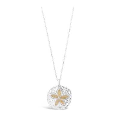 Jewelry Dune Jewelry  | Natural Sand Dollar Necklace – Petite