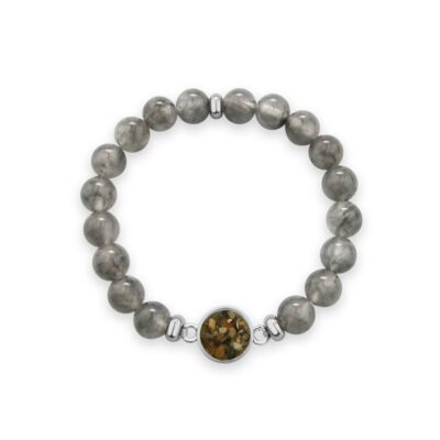 Jewelry Dune Jewelry  | Round Beaded Bracelet – Labradorite