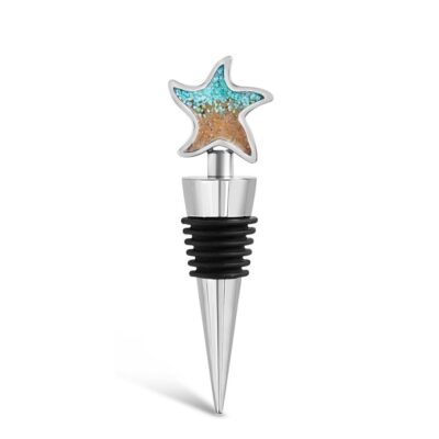 Home Accents Dune Jewelry Wine Stoppers | Starfish Wine Stopper – Turquoise Gradient