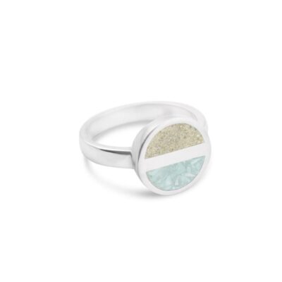 Jewelry Dune Jewelry  | Luxe Horizon Ring Larimar And Sand