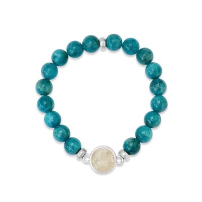 Jewelry Dune Jewelry  | Round Beaded Bracelet – Apatite