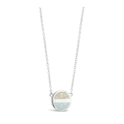 Jewelry Dune Jewelry  | Luxe Horizon Stationary Necklace Larimar And Sand