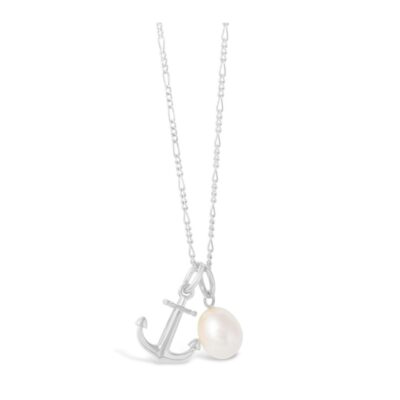 Jewelry Dune Jewelry  | Collectible Travel Treasures Anchor & Pearl Necklace Set