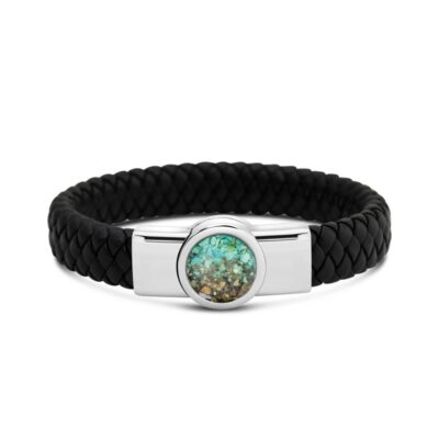 Jewelry Dune Jewelry  | Nautical Woven Bracelet – Turquoise Gradient