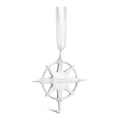 Home Accents Dune Jewelry Ornaments | Compass Ornament – Turquoise Gradient