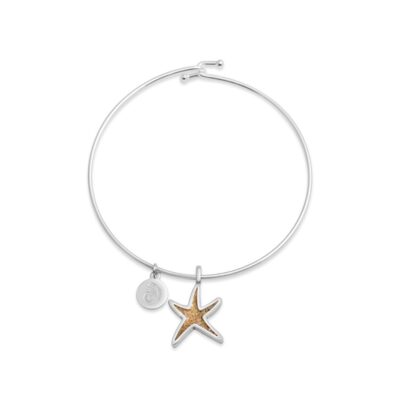 Jewelry Dune Jewelry  | Delicate Starfish Bangle