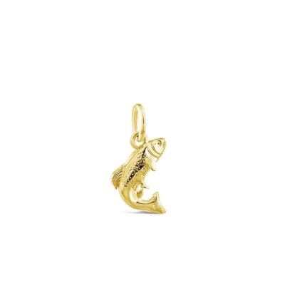 Jewelry Dune Jewelry  | Collectible Travel Treasures Salmon Charm – 14K Gold Vermeil