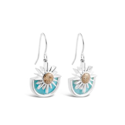 Jewelry Dune Jewelry  | Sun Splash Earrings Larimar And Sand