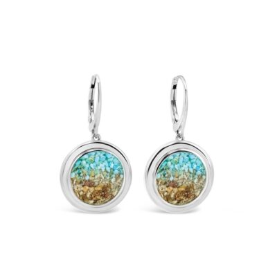 Jewelry Dune Jewelry  | Neptune Earrings – Turquoise Gradient