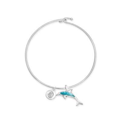 Jewelry Dune Jewelry  | Dolphin Bangle Larimar