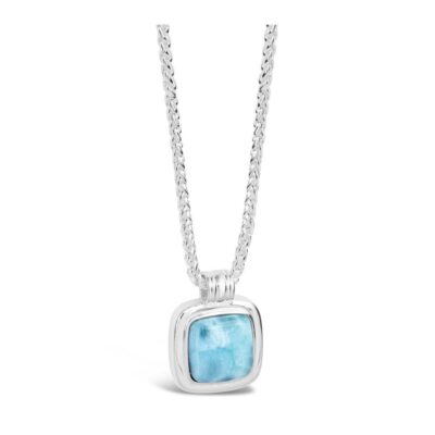 Jewelry Dune Jewelry  | Cushion Cut Nautical Necklace – Larimar