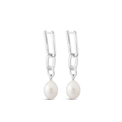 Jewelry Dune Jewelry  | Travel Treasures The Kate Set Baroque Pearl Charm Earrings