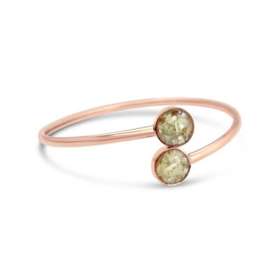 Jewelry Dune Jewelry  | Twisty Bypass Cuff – Rose Gold