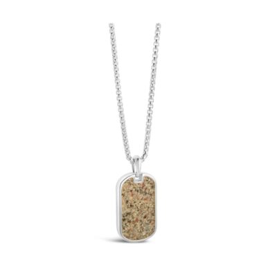 Jewelry Dune Jewelry  | Sterling Travel Tag Necklace