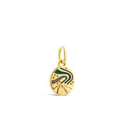 Jewelry Dune Jewelry  | Collectible Travel Treasures Northern Lights Charm – 14K Gold Vermeil