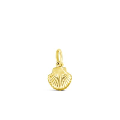 Jewelry Dune Jewelry  | Collectible Travel Treasures Sea Shell Charm – 14K Gold Vermeil