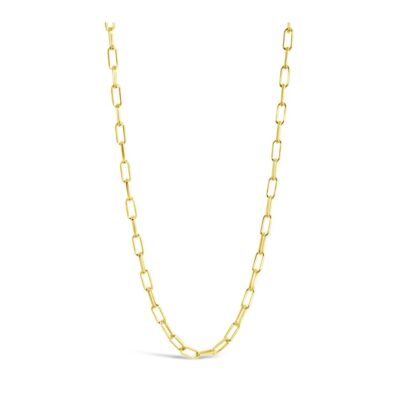 Jewelry Dune Jewelry  | Collectible Travel Treasures Paperclip Chain – 14K Gold Vermeil