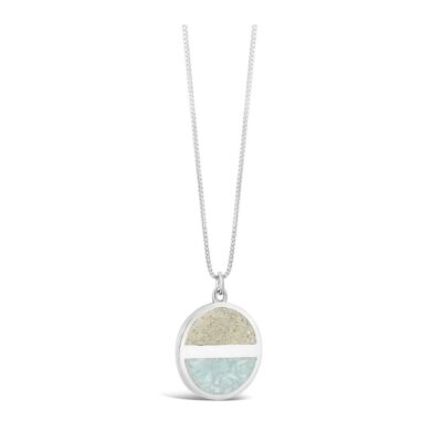 Jewelry Dune Jewelry  | Luxe Horizon Necklace Larimar And Sand