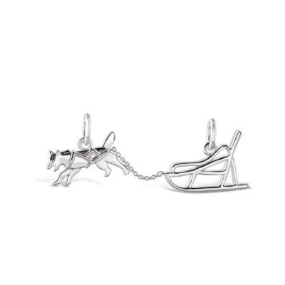 Jewelry Dune Jewelry  | Collectible Travel Treasures Sled Dog Charm