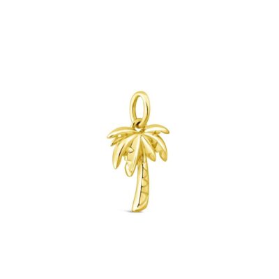 Jewelry Dune Jewelry  | Collectible Travel Treasures Palm Tree Charm – 14K Gold Vermeil