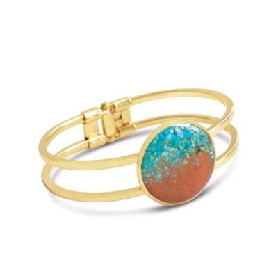 Jewelry Dune Jewelry  | Marina Bracelet – Gold – Turquoise Gradient