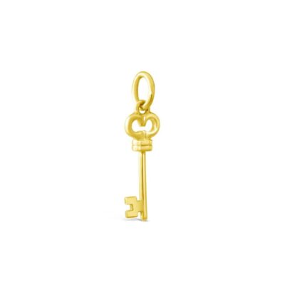 Jewelry Dune Jewelry  | Collectible Travel Treasures Key Charm – 14K Gold Vermeil