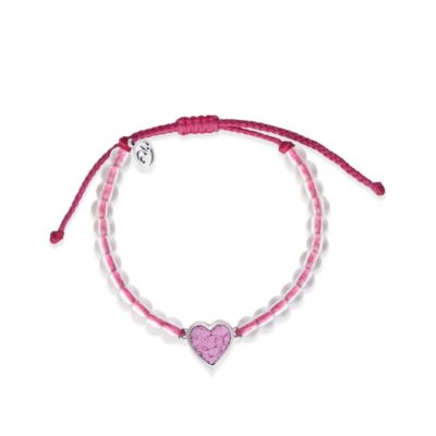 Jewelry Dune Jewelry  | Dune X 4Ocean Breast Cancer Awareness Heart Bracelet