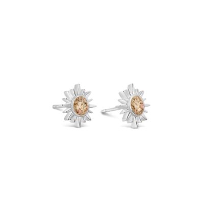 Jewelry Dune Jewelry  | Delicate Dune Sunburst Stud Earrings