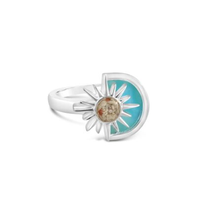 Jewelry Dune Jewelry  | Sun Splash Ring Larimar And Sand