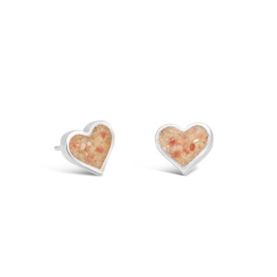 Jewelry Dune Jewelry  | Sand Jewel Stud Earrings – Heart