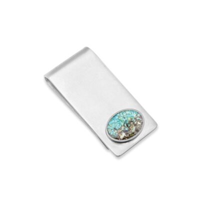 Jewelry Dune Jewelry  | Money Clip – Turquoise Gradient