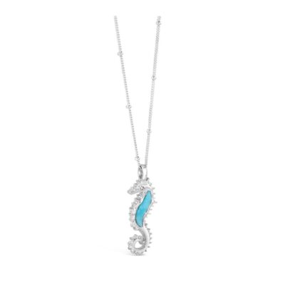 Jewelry Dune Jewelry  | Seahorse Necklace Larimar