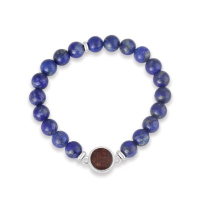 Jewelry Dune Jewelry  | Round Beaded Bracelet – Lapis