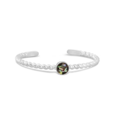 Jewelry Dune Jewelry  | Essential Rope Cuff Bracelet – Abalone